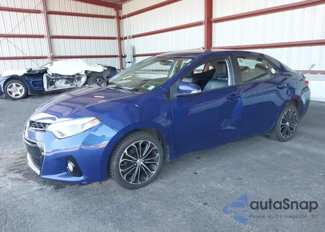 2016 Toyota Corolla S Plus from USA, damaged, VIN 2T1BURHE8GC574184
